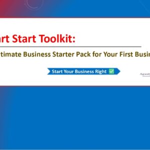 Smart Start Toolkit— The Ultimate Business Starter Pack for Your First Business Step.