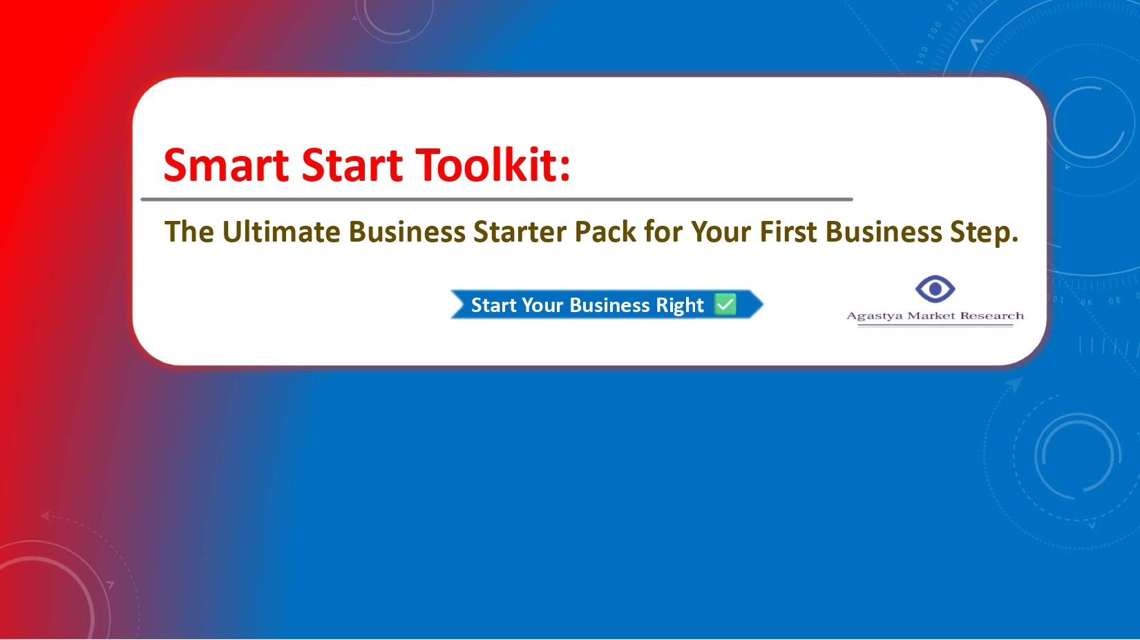 Smart Start Toolkit ,The Ultimate Business Starter Pack for Your First Business Step, product image, Alt text, JPG.